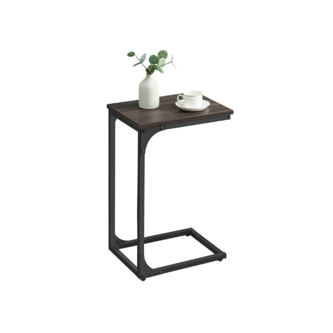 C-Shaped End Table For Sofa With Steel Frame – product view 2 | Stanwick Interiors