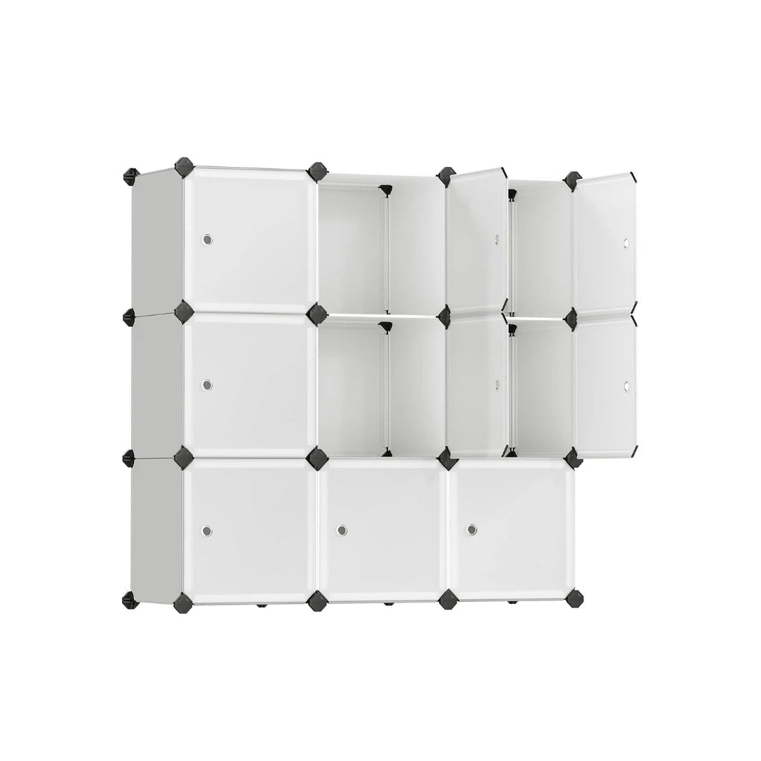 Cube Storage Cabinet With Doors 9 To 16 Plastic Cubes – product view 1 | Stanwick Interiors