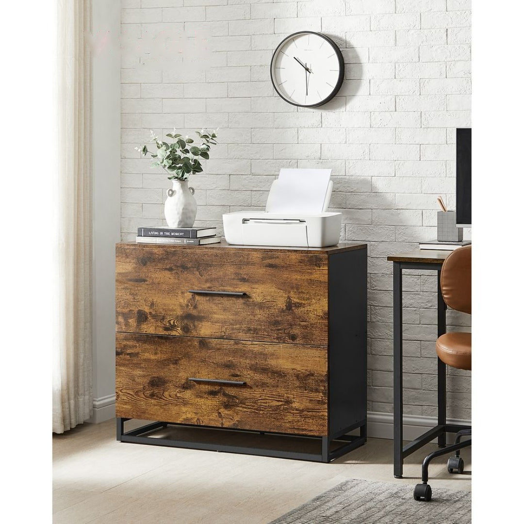 2 Drawer Lateral File Cabinet For A4 Letter Legal Files – product view 2 | Stanwick Interiors