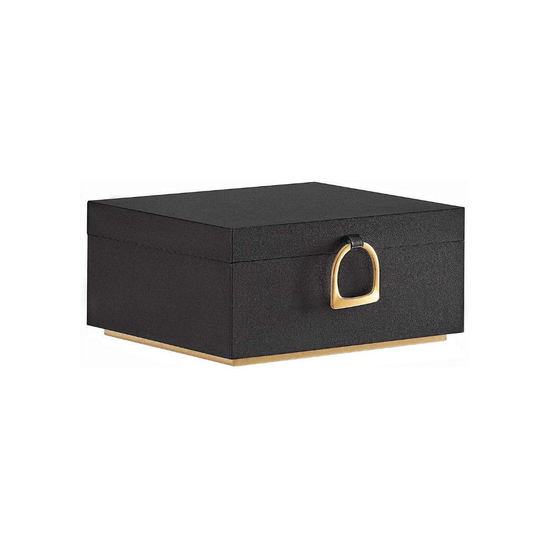 Jewelry Box Organizer With Handle 2 Layer Storage – product view 2 | Stanwick Interiors