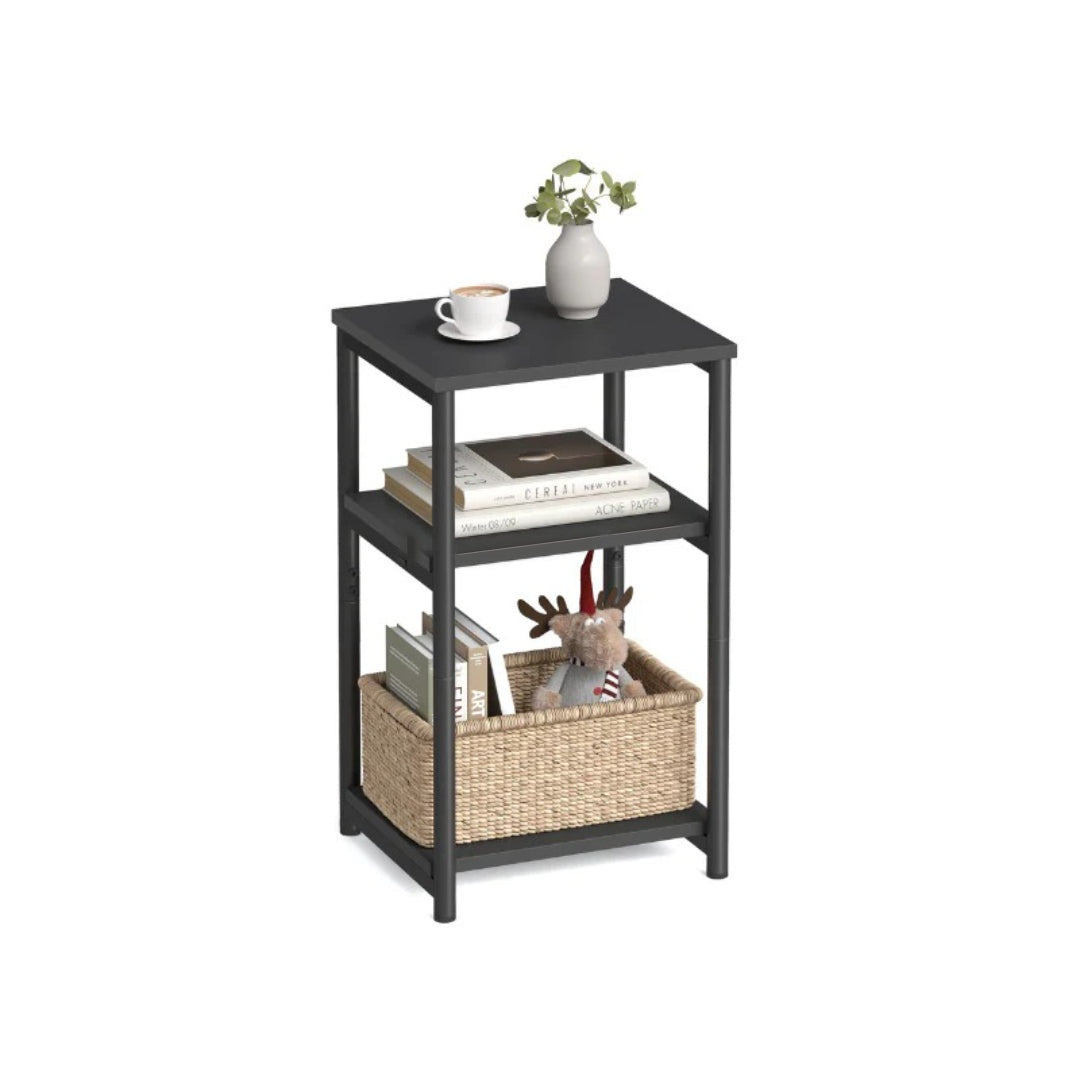 Small 3-Tier End Table with Open Storage – product view 2 | Stanwick Interiors