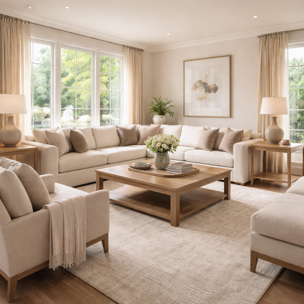 Designing a Balanced and Comfortable Living Room