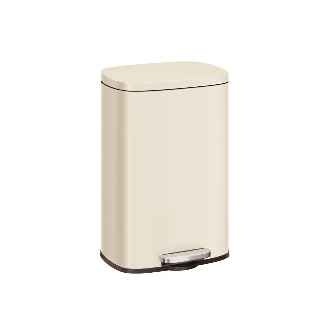 13-Gallon Stainless Steel Step Trash Can with Soft-Close Lid – product view 5 | Stanwick Interiors