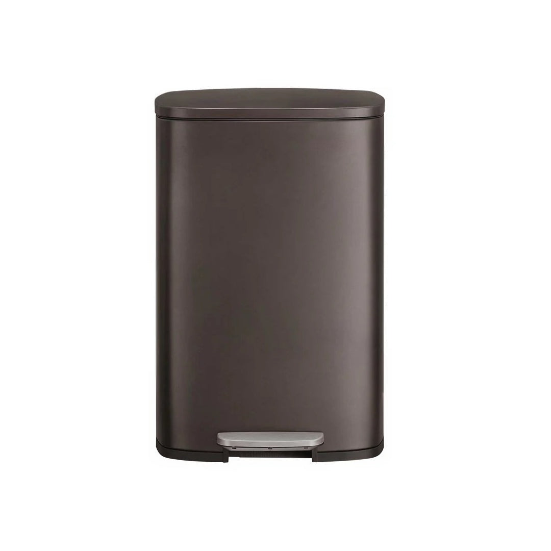13-Gallon Stainless Steel Step Trash Can with Soft-Close Lid – product view 19 | Stanwick Interiors