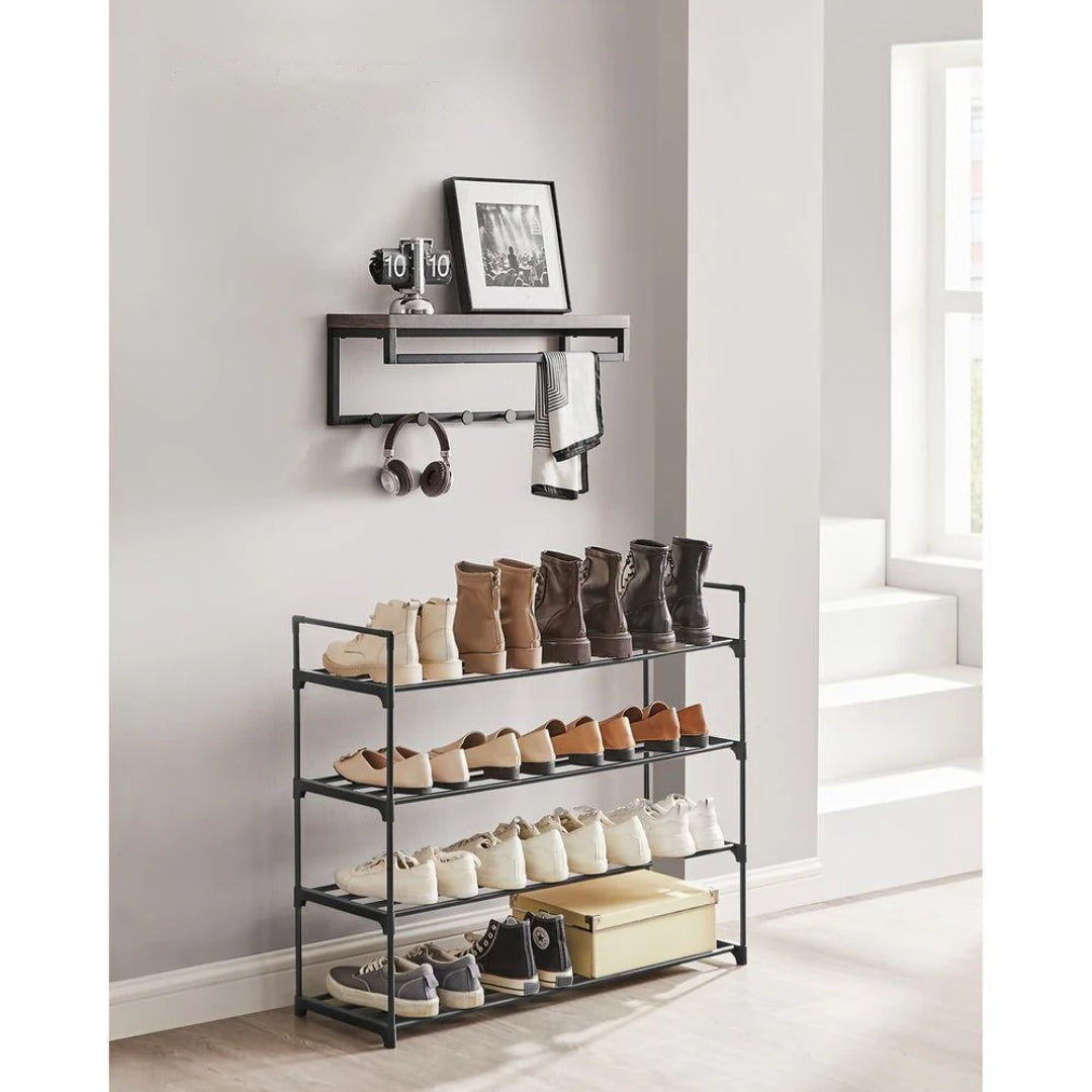 2/3/4/10 Tier Metal Shoe Rack – product view 23 | Stanwick Interiors