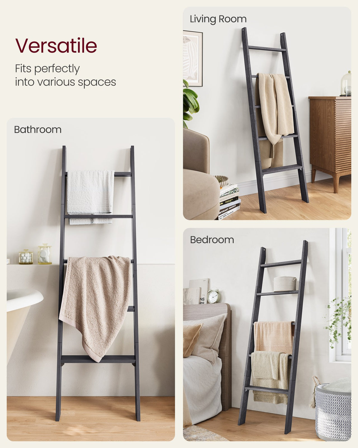 5-Tier Blanket Ladder Shelf - product photo 21