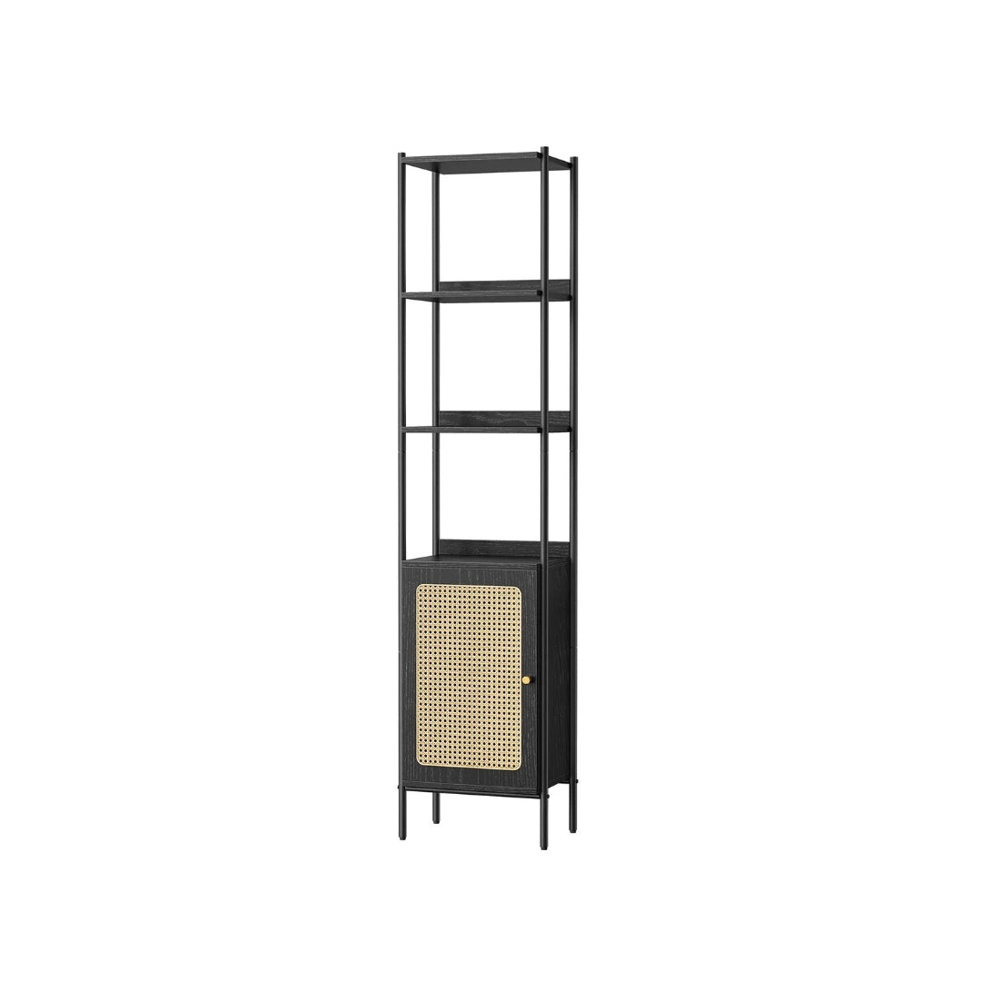 6 Tier Bookcase With Door – product view 1 | Stanwick Interiors