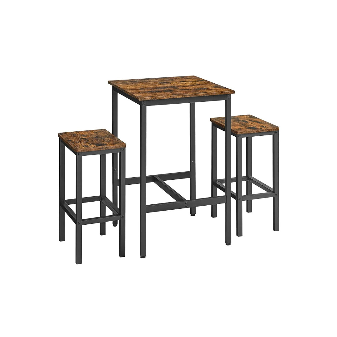 Bar Table and Chairs Set for Small Spaces – product view 1 | Stanwick Interiors