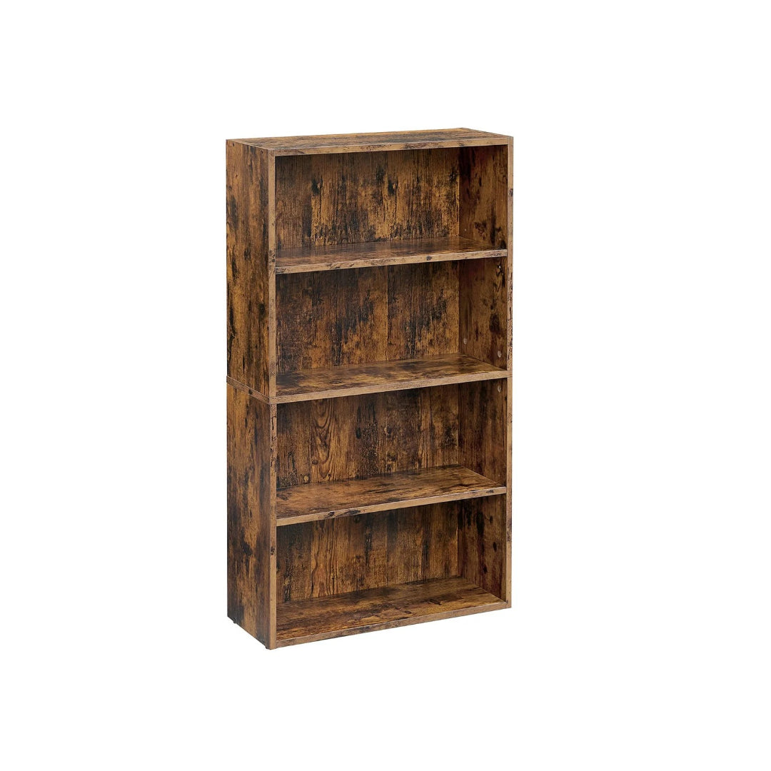 4 Tier Bookcase With Adjustable Shelves – product view 1 | Stanwick Interiors