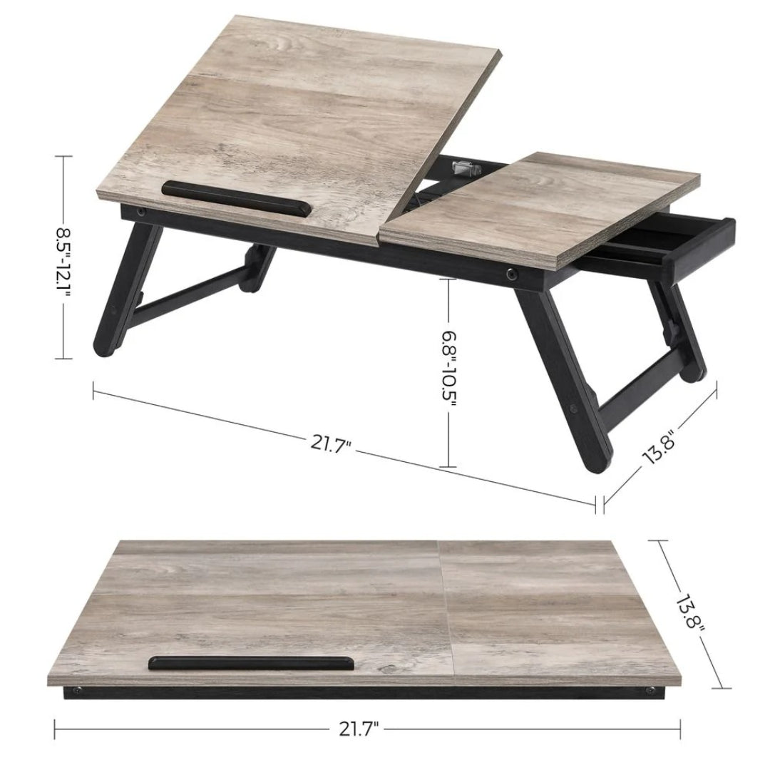 Adjustable Laptop Desk With Tilting Top & Height – product view 6 | Stanwick Interiors
