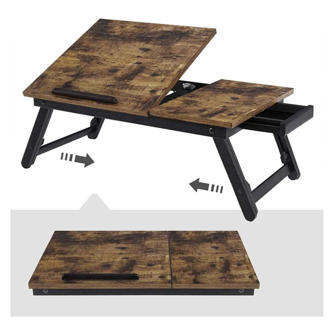 Adjustable Laptop Desk With Tilting Top & Height – product view 10 | Stanwick Interiors