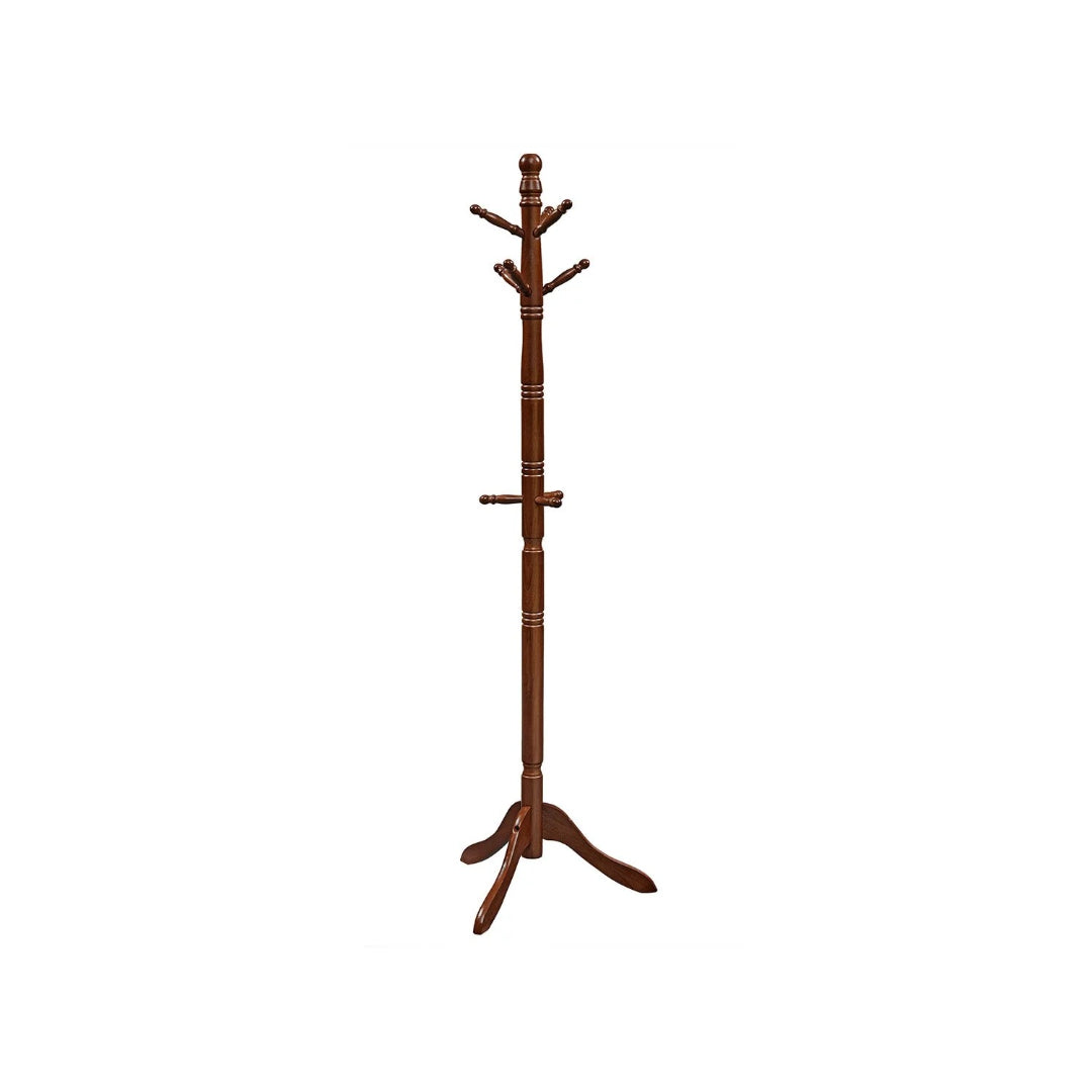 Solid Wood Coat Rack With 10 Hooks – product view 2 | Stanwick Interiors