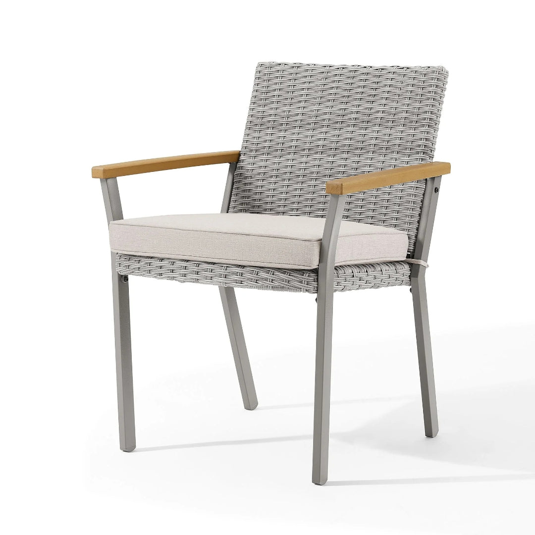 Dining Chair Outdoor Patio Chair With Cushioned Seat 265lb Capacity – product view 1 | Stanwick Interiors