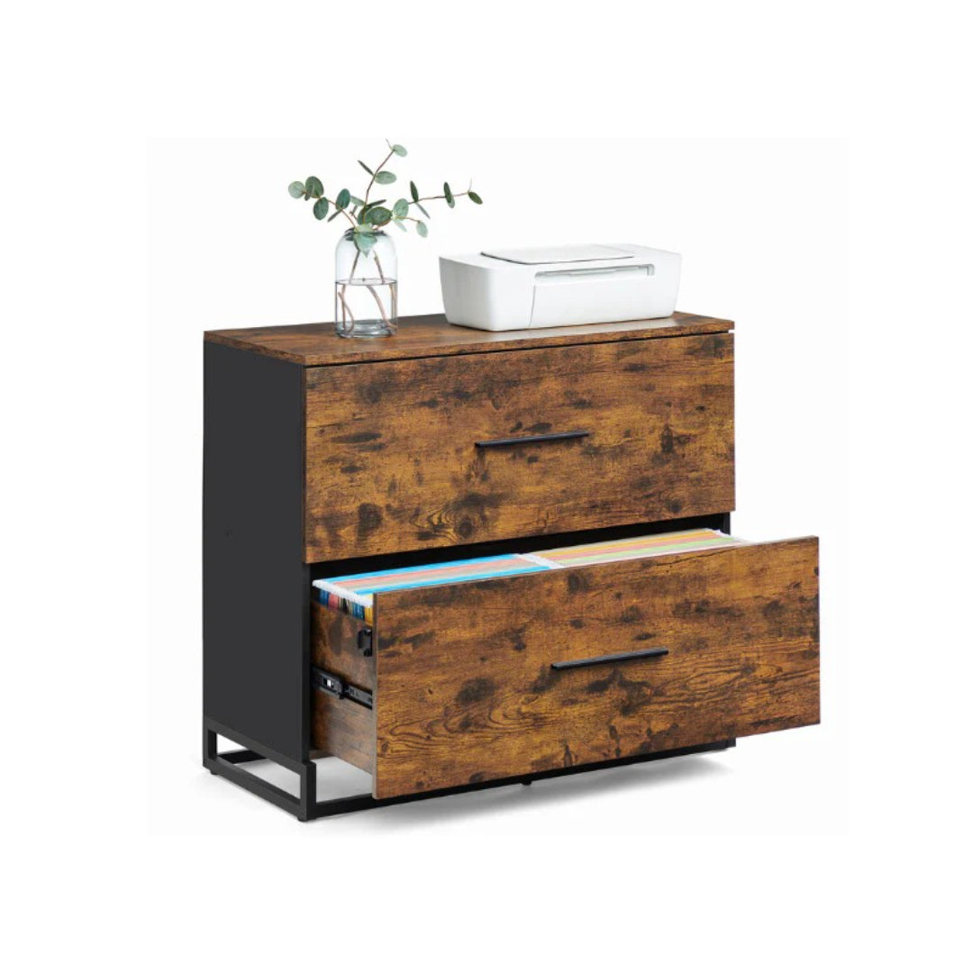 2 Drawer Lateral File Cabinet For A4 Letter Legal Files – product view 1 | Stanwick Interiors