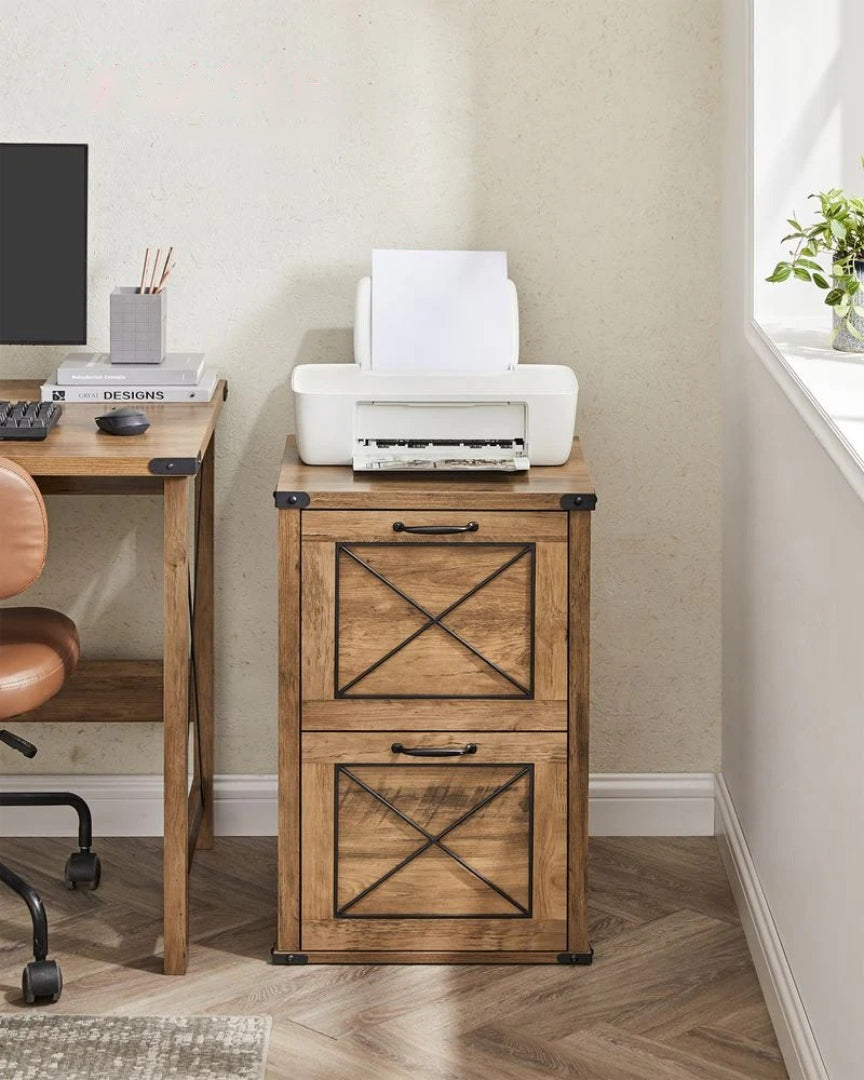 2 Drawer File Cabinet For A4 Files – product view 4 | Stanwick Interiors