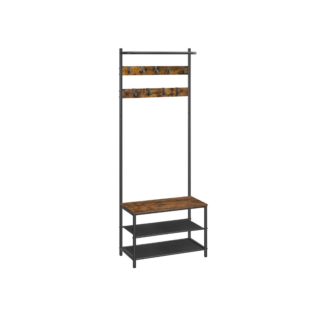 Hall Tree With Bench – product view 1 | Stanwick Interiors