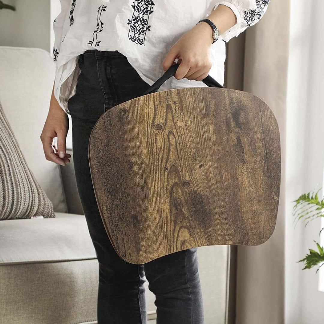 Laptop Table With Handle & Cushion – product view 4 | Stanwick Interiors