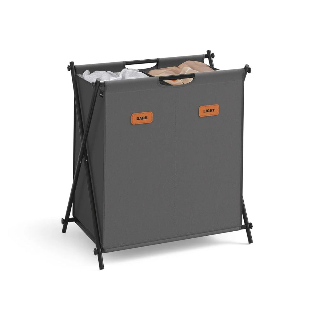 Laundry Hamper 4 Section 40.9 Gallon Collapsible Sorter – product view 2 | Stanwick Interiors