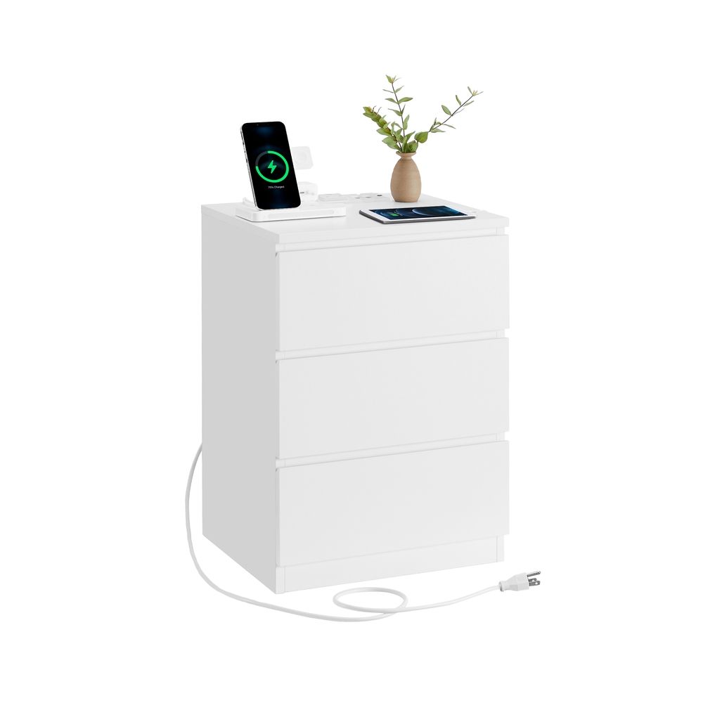 Nightstand With Charging Station - product photo 01