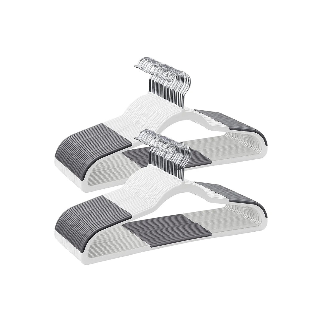 Plastic Coat Hangers Pack Of 50 – product view 2 | Stanwick Interiors
