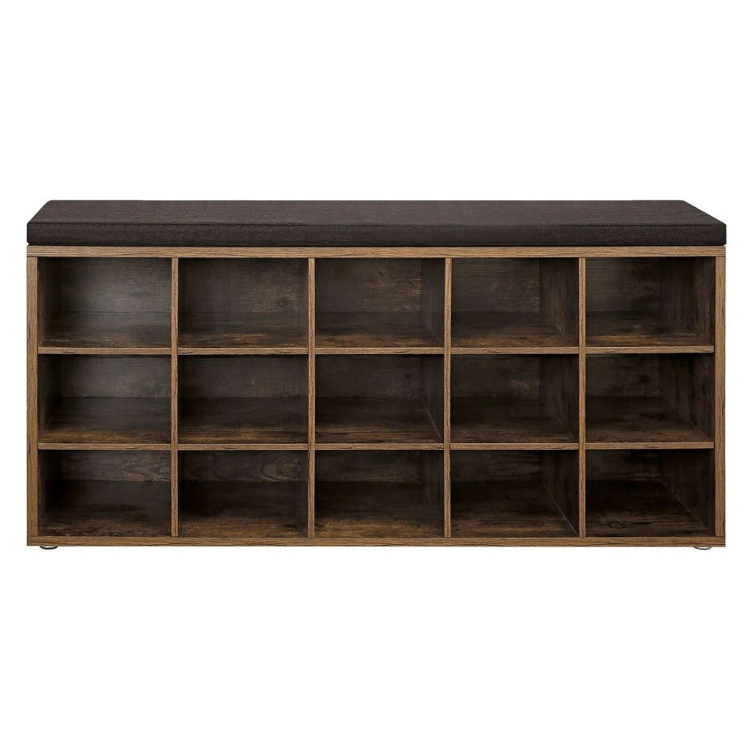 Shoe Storage Bench With Cushion – product view 20 | Stanwick Interiors