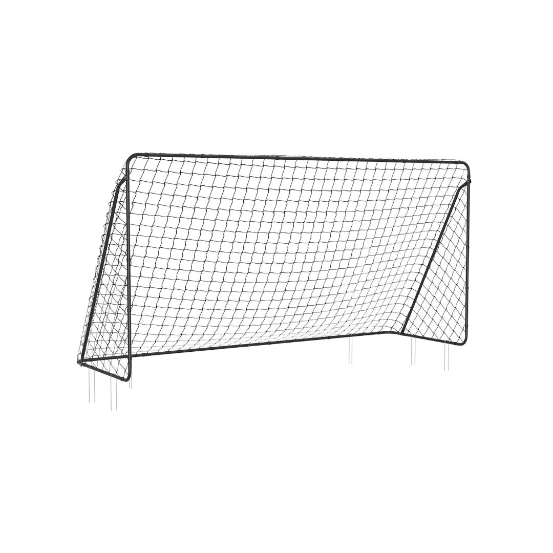 Soccer Goal 12x6ft Kids Backyard Training Net With Stakes – product view 1 | Stanwick Interiors