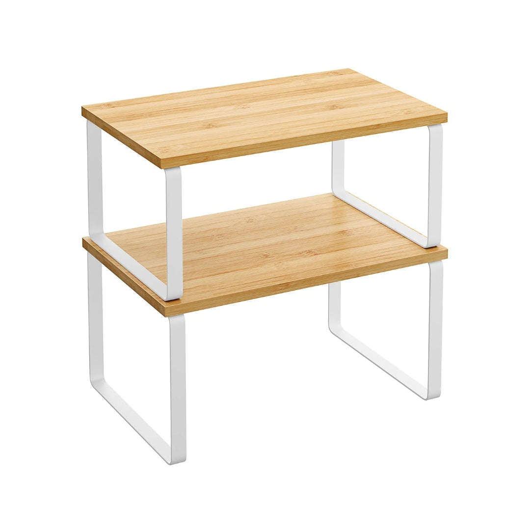 Stackable Cabinet Counter Shelves Set of 2 – product view 2 | Stanwick Interiors