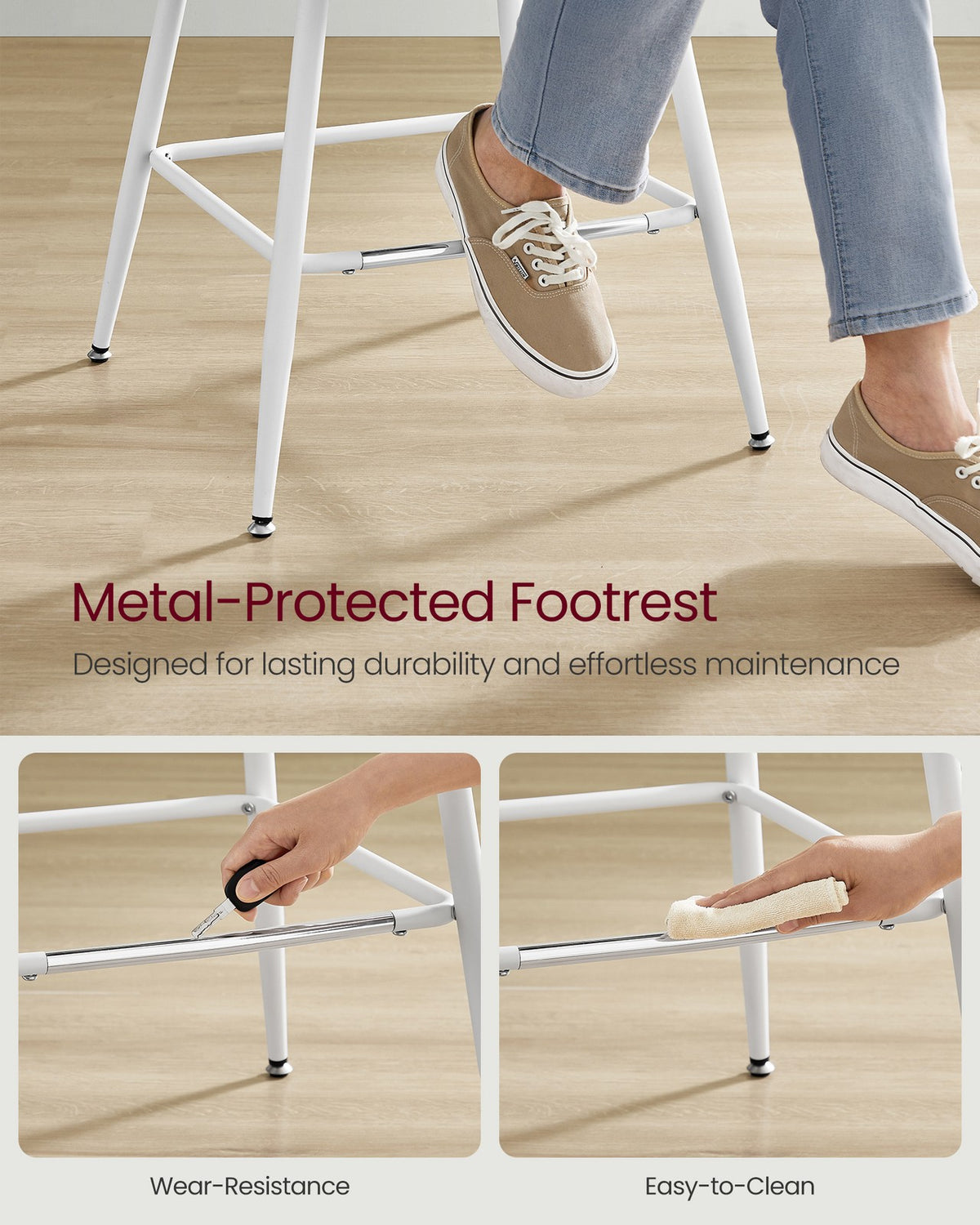 Synthetic Leather Bar Stools With Back - product photo 120